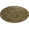 Ekena Millwork Baile Ceiling Medallion (Fits Canopies up to 3 1/4"), 20"OD x 1 5/8"P, Mississippi Mud Crackle CM20BLMMC - alternate 2